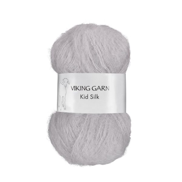 Viking Kid Silk, farge 311 Lys Grå