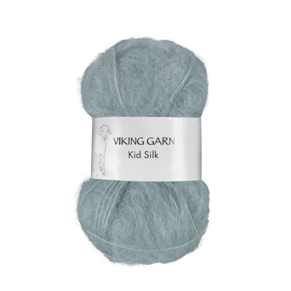 Viking Kid Silk, farge 314 Støvet Petrol