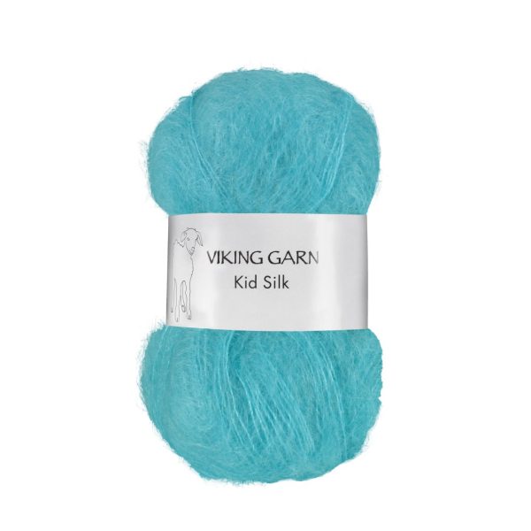 Viking Kid Silk, farge 330 Lys Turkis