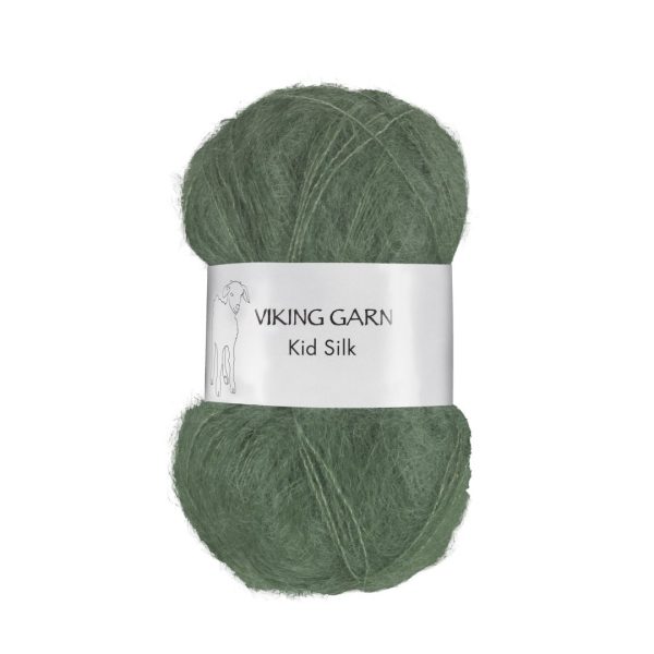 Viking Kid Silk, farge 334 Mørk Grønn