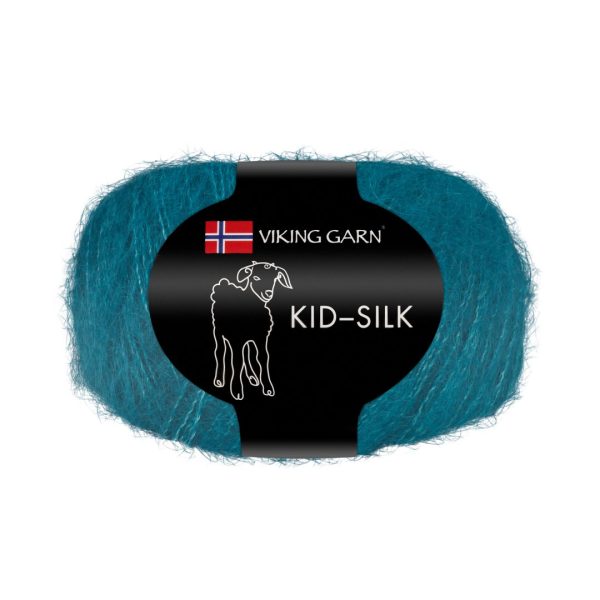 Viking Kid Silk, farge 338 Sjøblå