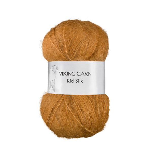 Viking Kid Silk, farge 344 Kid Silk Oker
