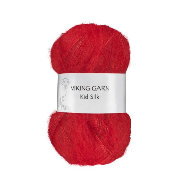 Viking Kid Silk, farge 350 Rød