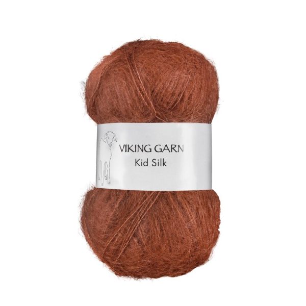 Viking Kid Silk, farge 353 Kid Silk Rust