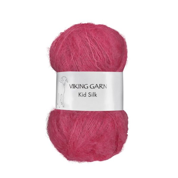 Viking Kid Silk, farge 362 Bringebær
