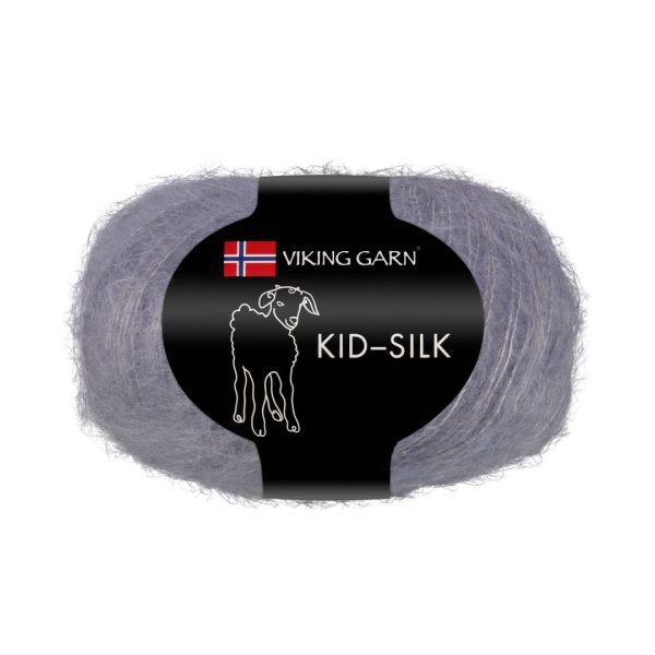 Viking Kid Silk, farge 368 Grålilla