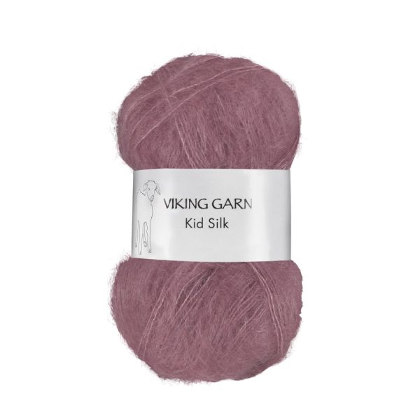 Viking Kid Silk, farge 369 Gammelrosa