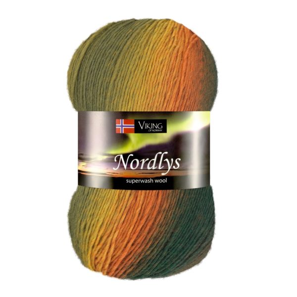 Viking Nordlys, farge 934 Grønn Oransje Gu