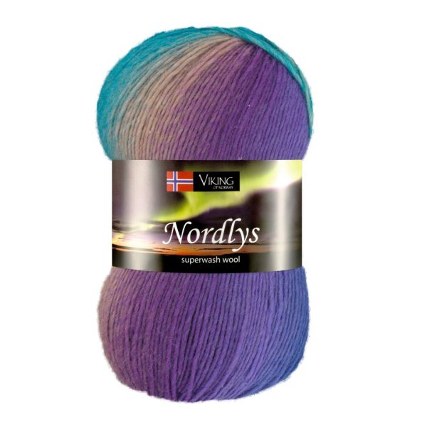 Viking Nordlys, farge 964 Blå Lilla Beige