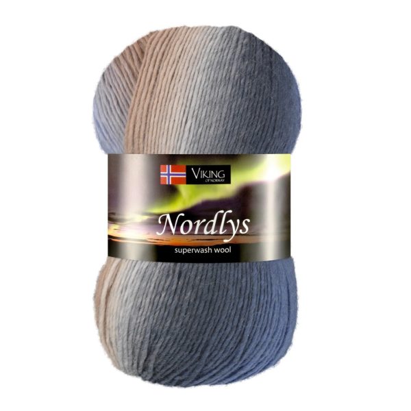 Viking Nordlys, farge 967 Lilla Grå Beige