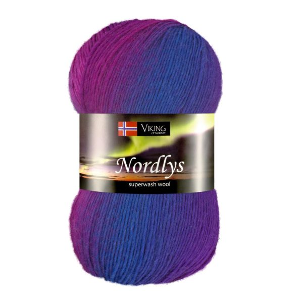 Viking Nordlys, farge 970 Lilla Rosa Blå