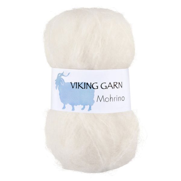 Viking Mohrino, farge 502 Naturhvit