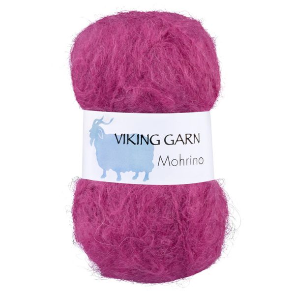 Viking Mohrino, farge 573 Mørk Cerise