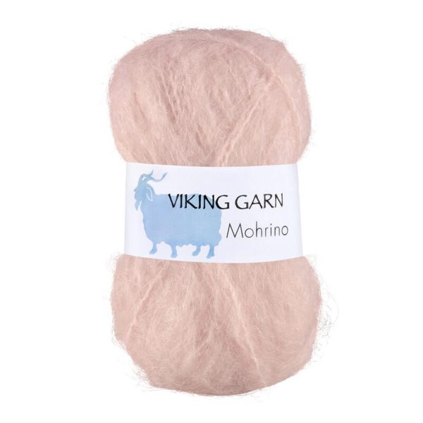 Viking Mohrino, farge 582 Pudderrosa