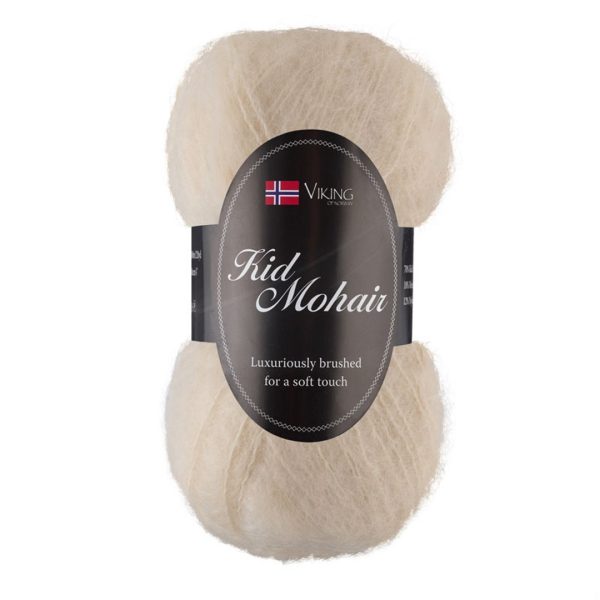 Viking Kid Mohair, farge 906 Sand