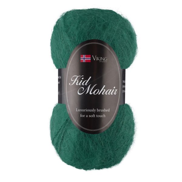Viking Kid Mohair, farge 937 Jade
