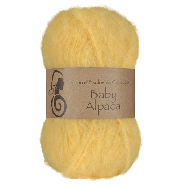 Viking Snorre Baby Alpaca, farge 340 Lys G