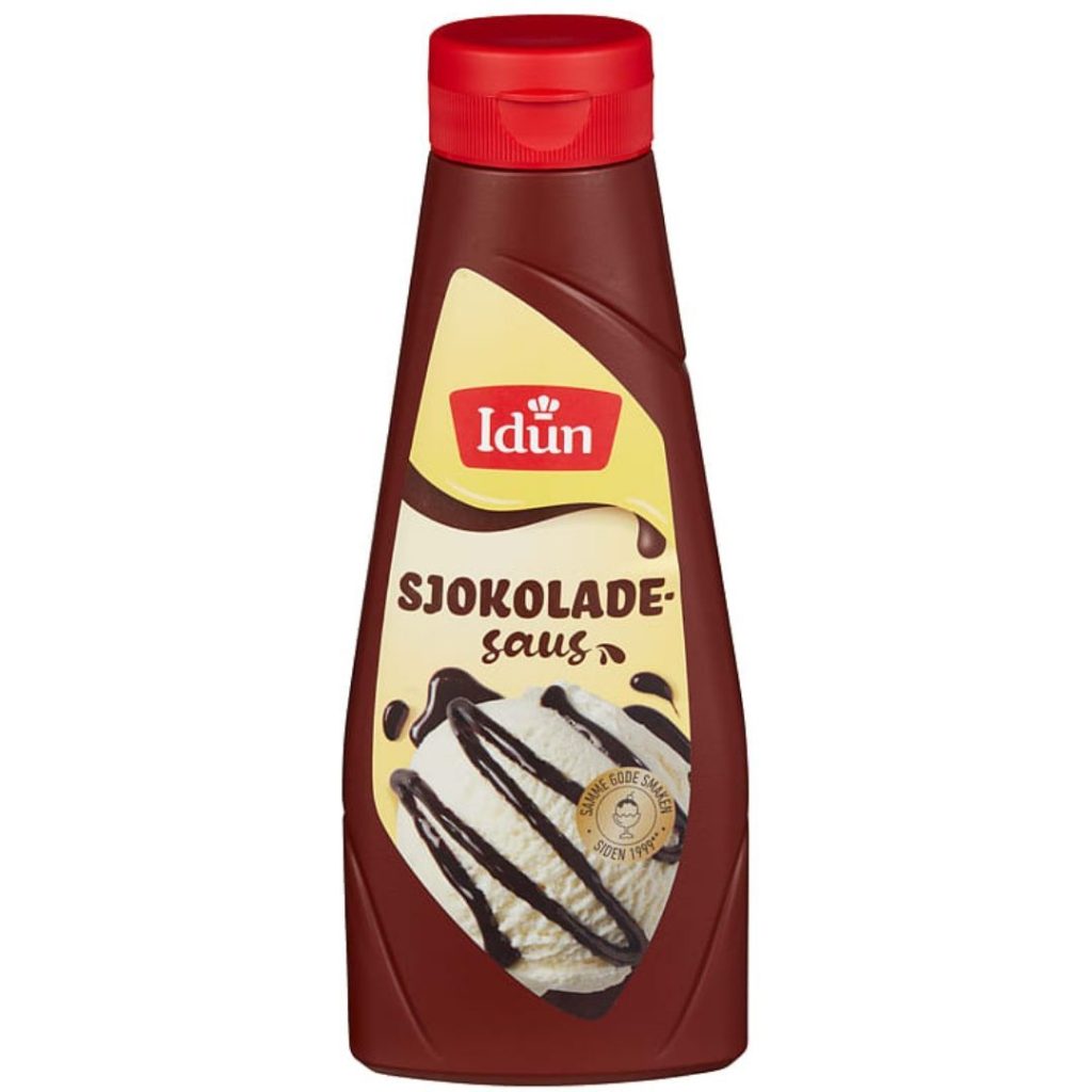 Idun sjokoladesaus 360 gram