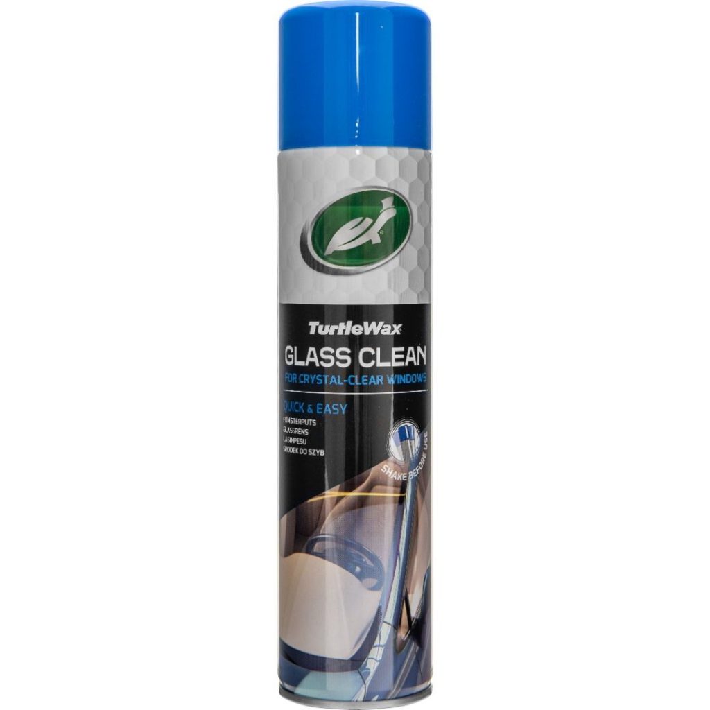 Turtle wax glass clean glass rens