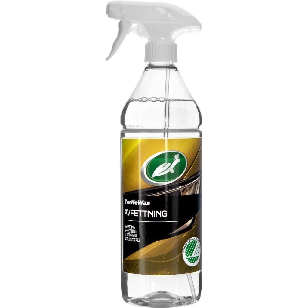 Turtle wax avfetting - miljøtilpasset