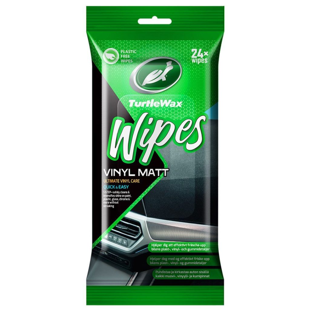 Turtle wax wipes vinyl matt flatpack