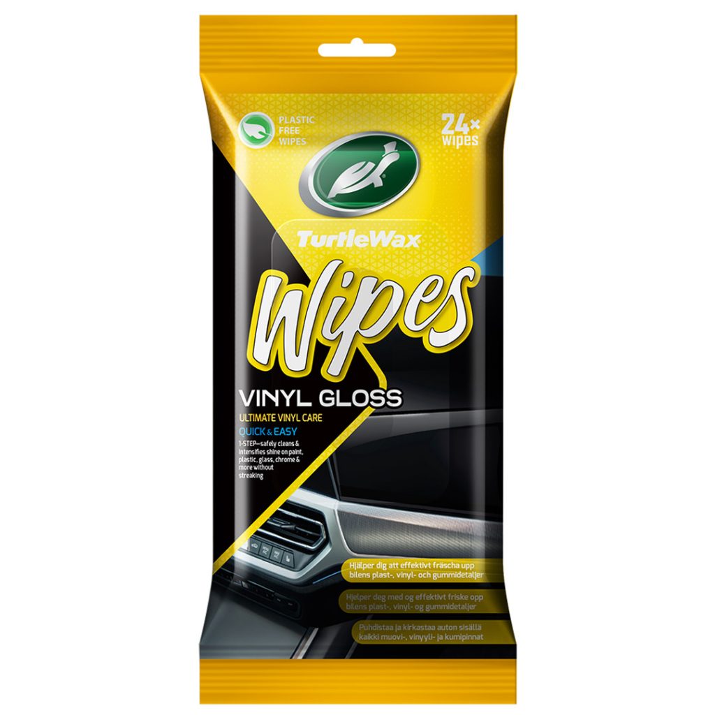 Turtle wax wipes vinyl gloss flatpack