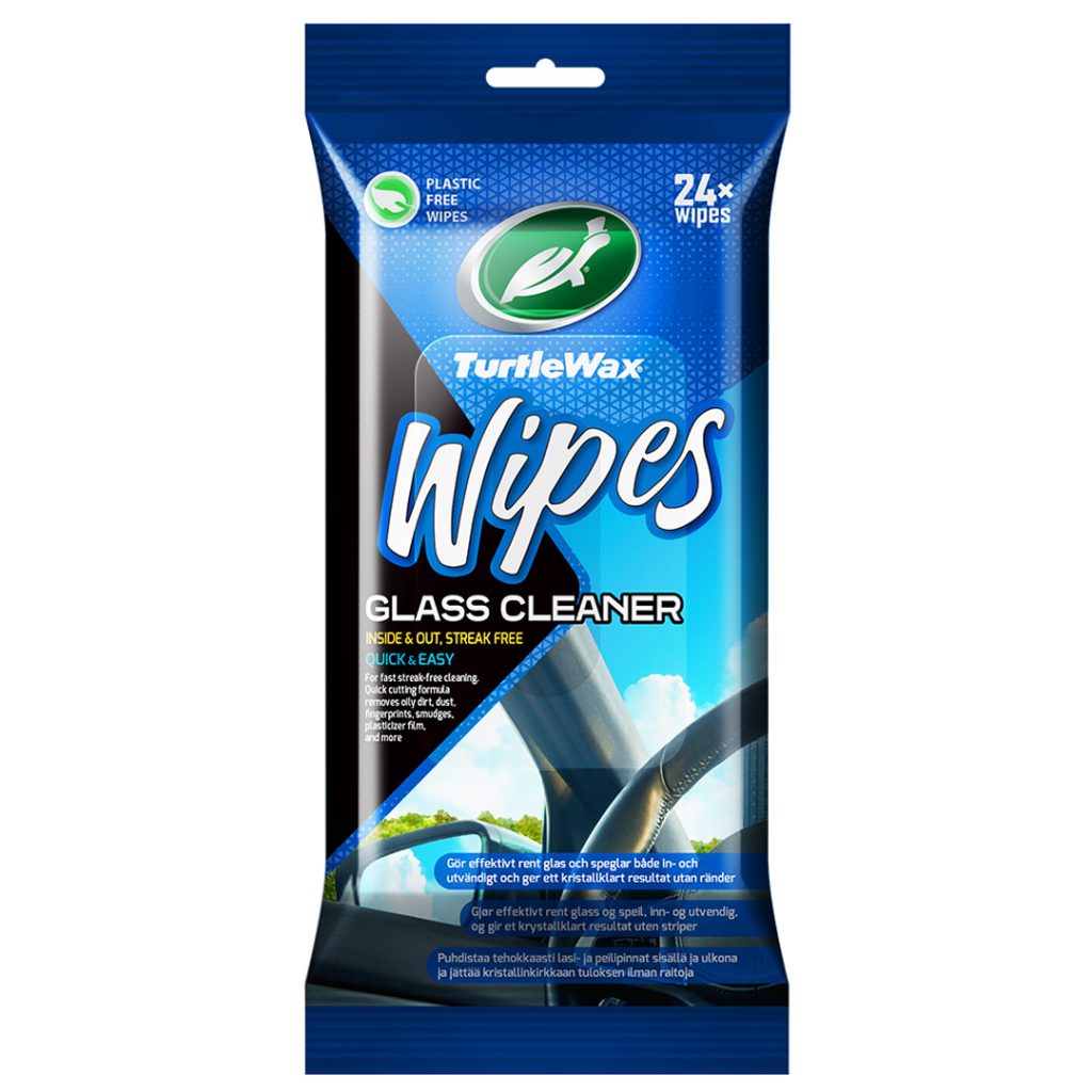 Turtle wax wipes glass flatpack
