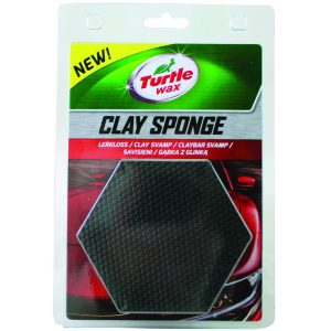 Turtle wax clay sponge