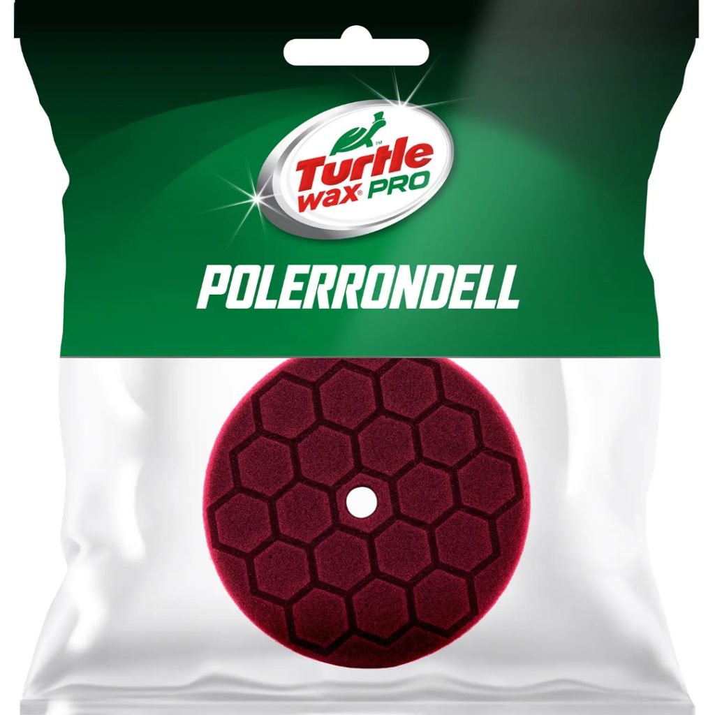 Polerpute vinrød hard 95/75x25