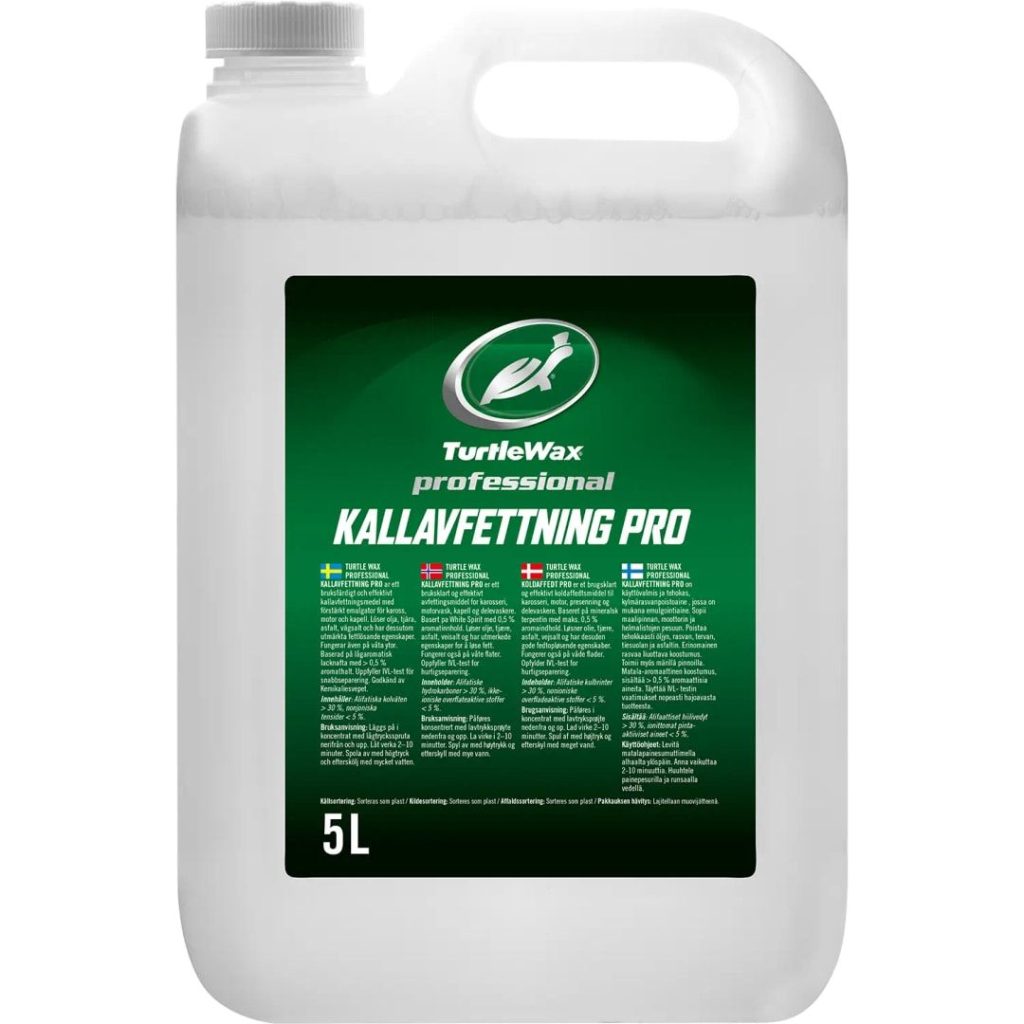 Turtle wax kaldavfetting 5l pro