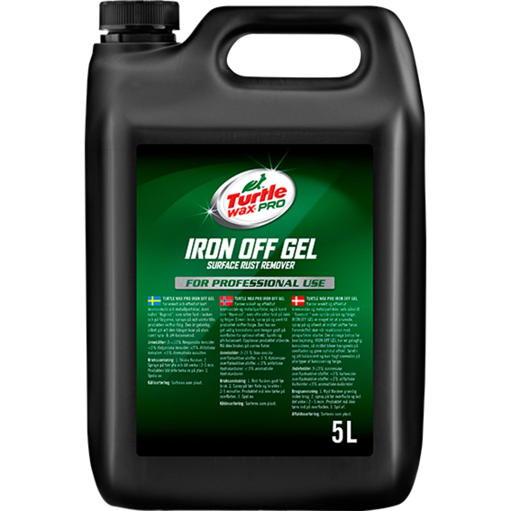 Turtle wax turtle wax pro iron-off gel 5