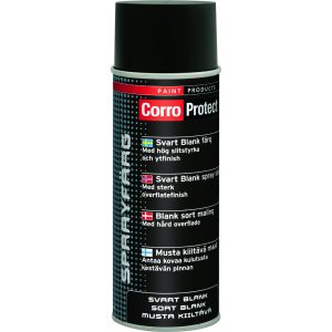 Corroprotect svart blank lakk  400 ml