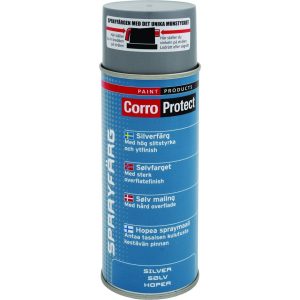 Corroprotect sølv blank lakk  400 ml