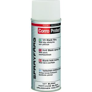 Corroprotect hvit blank lakk  400 ml