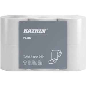 Katrin toalettpapir 6pk 50m pr rull
