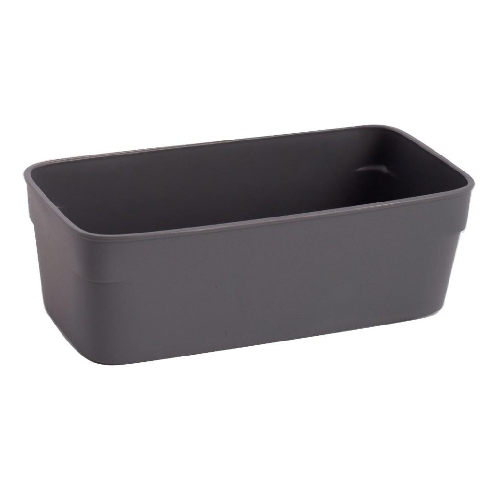 Flexible småoppbevaring grå 74 x 148 mm