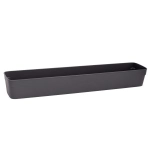 Flexible småoppbevaring grå 74 x 370 mm