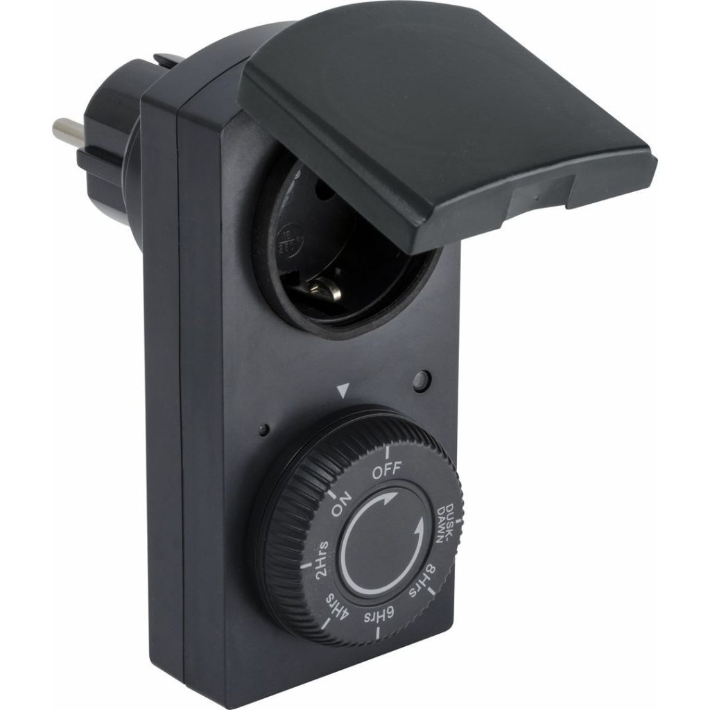Gelia skumringsrele utendørs m/timer 2-8