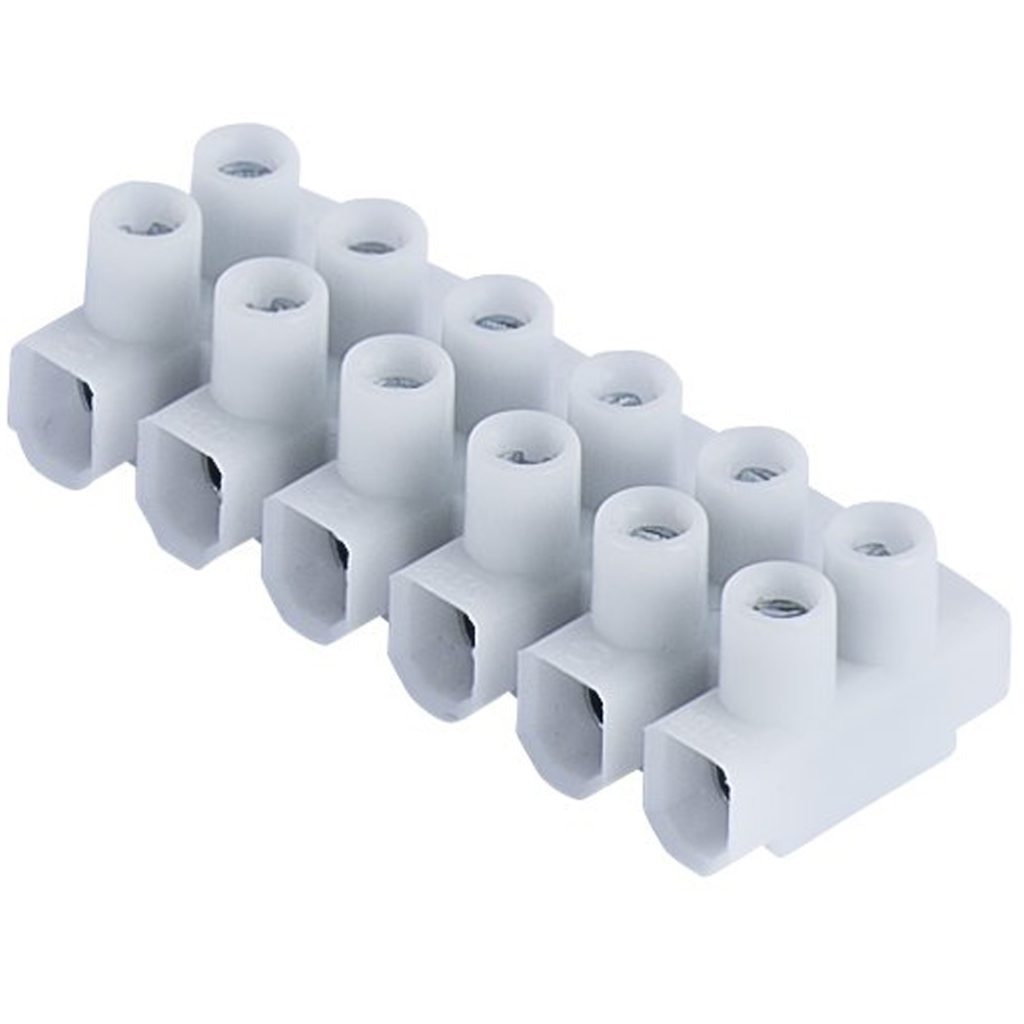 Gelia rekkeklemme 1.0-6.0 mm 6 pol/pose