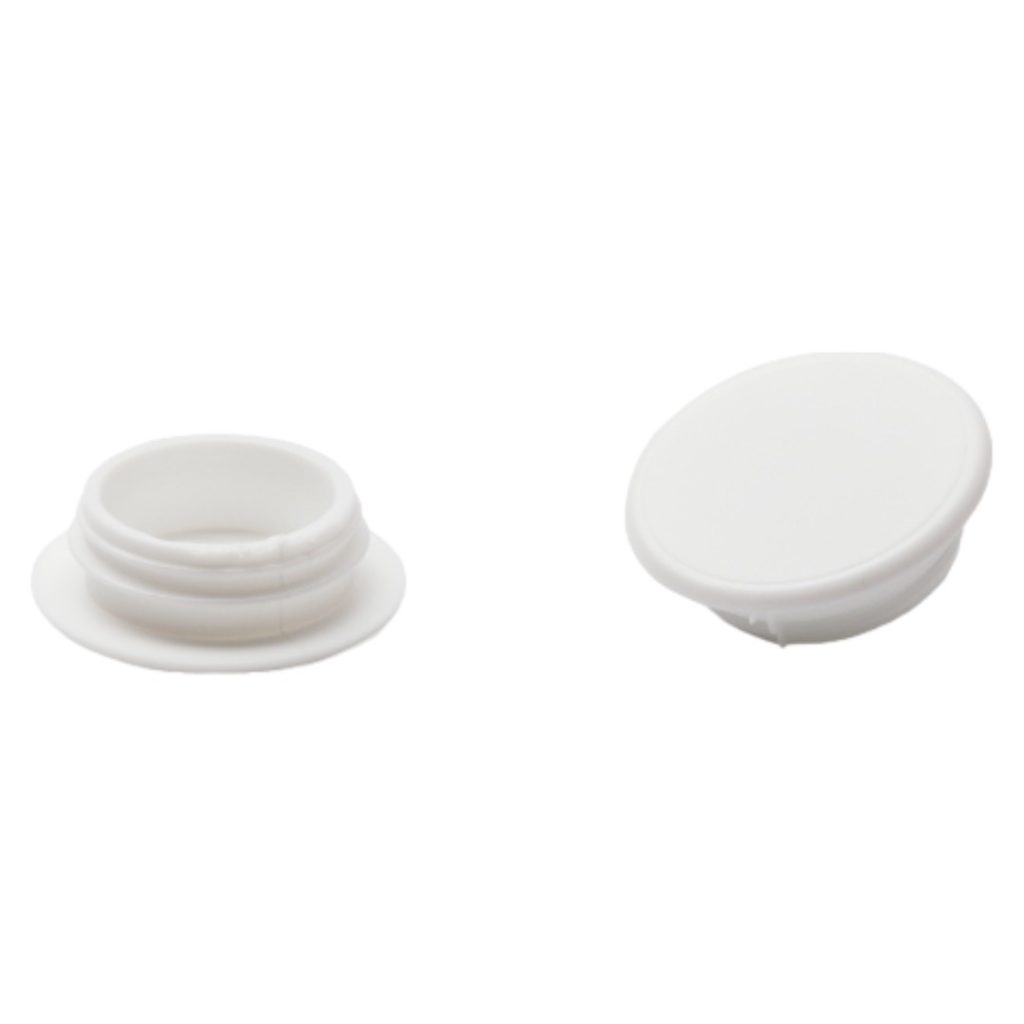 Plastkappe 14/19mm hvit p12  b