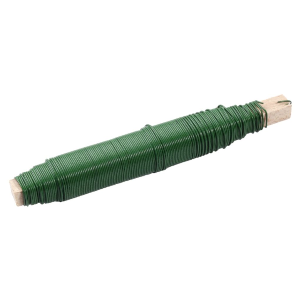 Ståltråd 0.65mm 38m grønn p1  f
