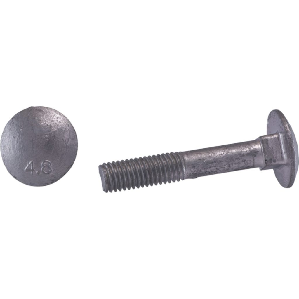 D603-4.8u-galv m10x90 frh låseskrue 25pk