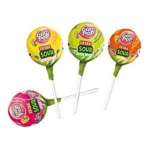 Løsvekt gumpop extra sur mix 48stk