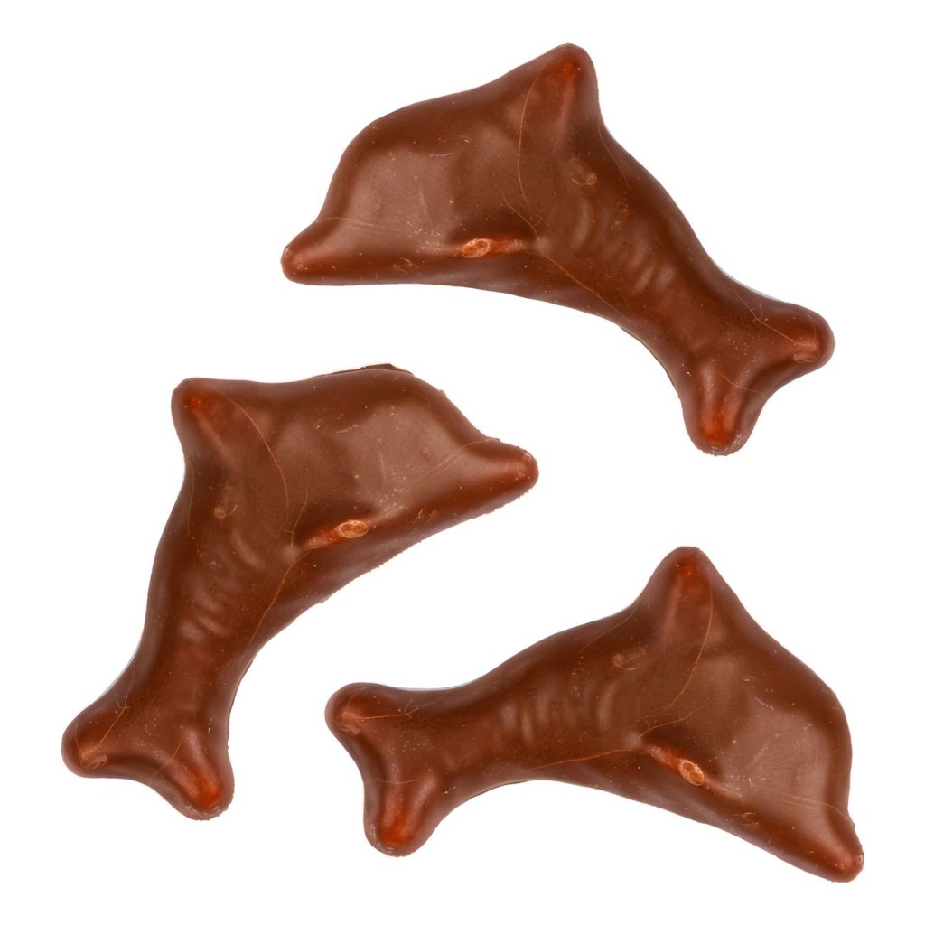 Løsvekt franssons liten choklad delfin