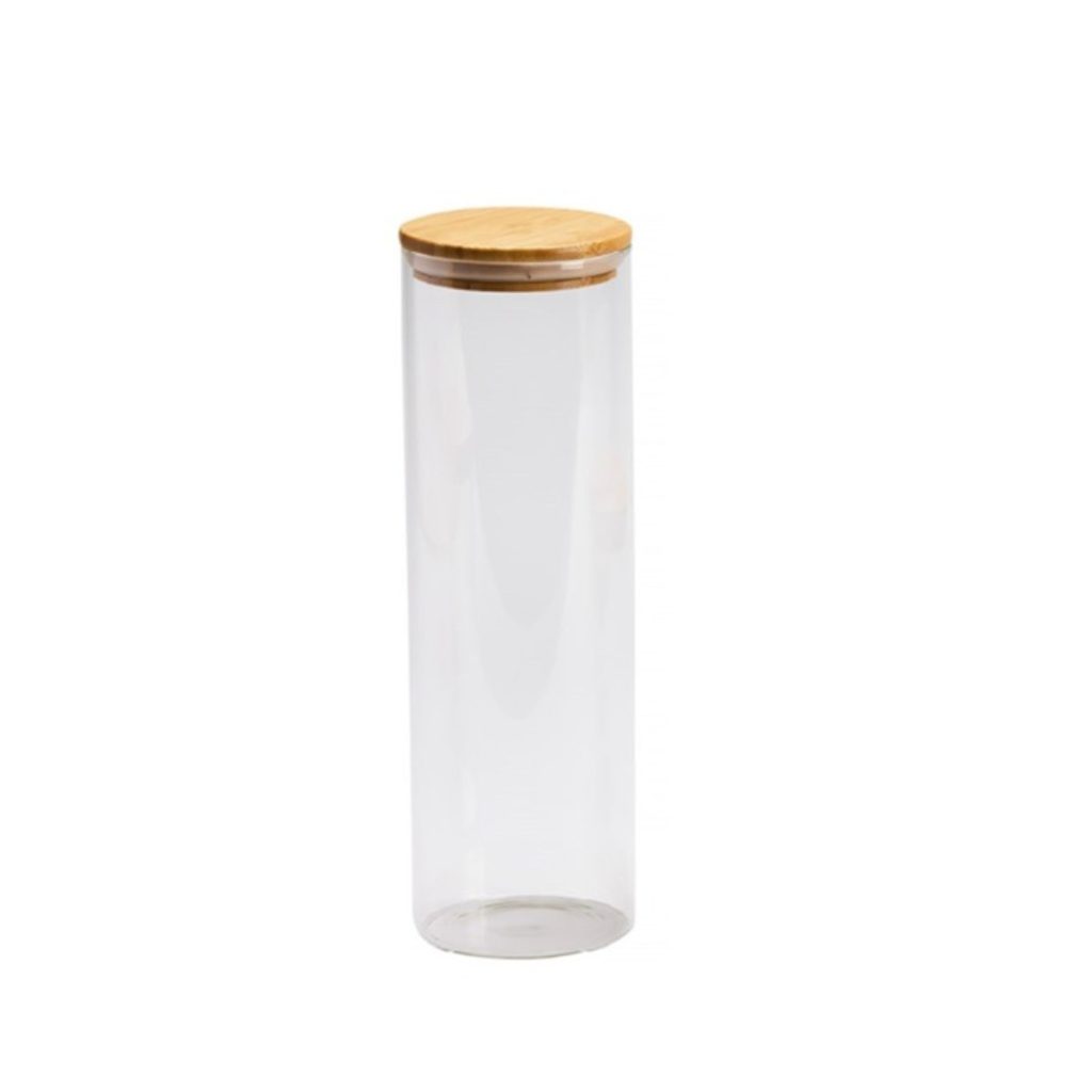 Matoppbevaring glass 2 l rund m/lokk
