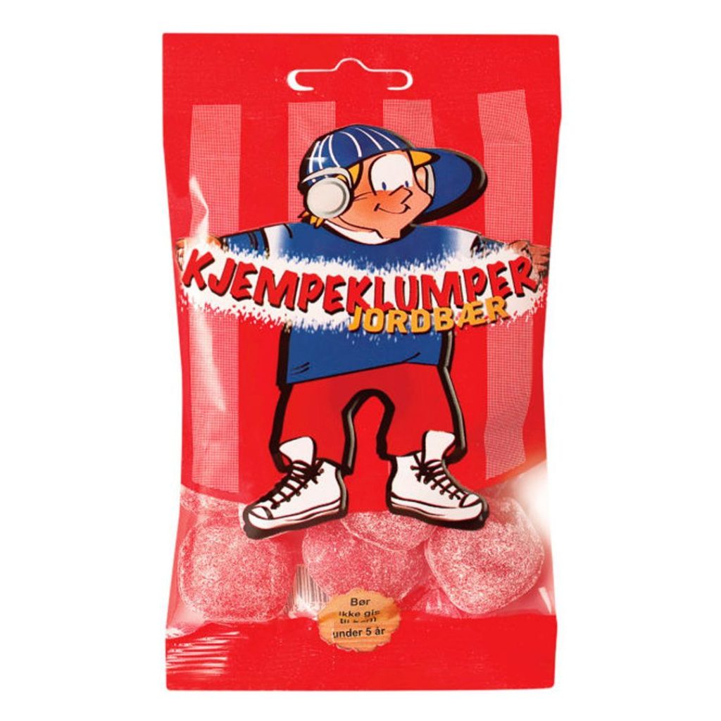 Kjempeklumper jordbær 80 gram