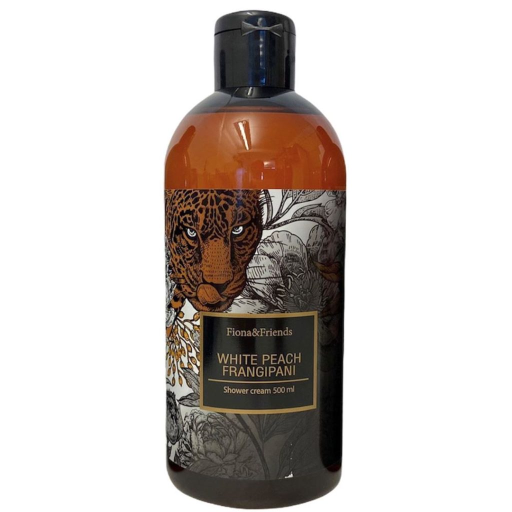 Fiona friends shower cream white peach/f