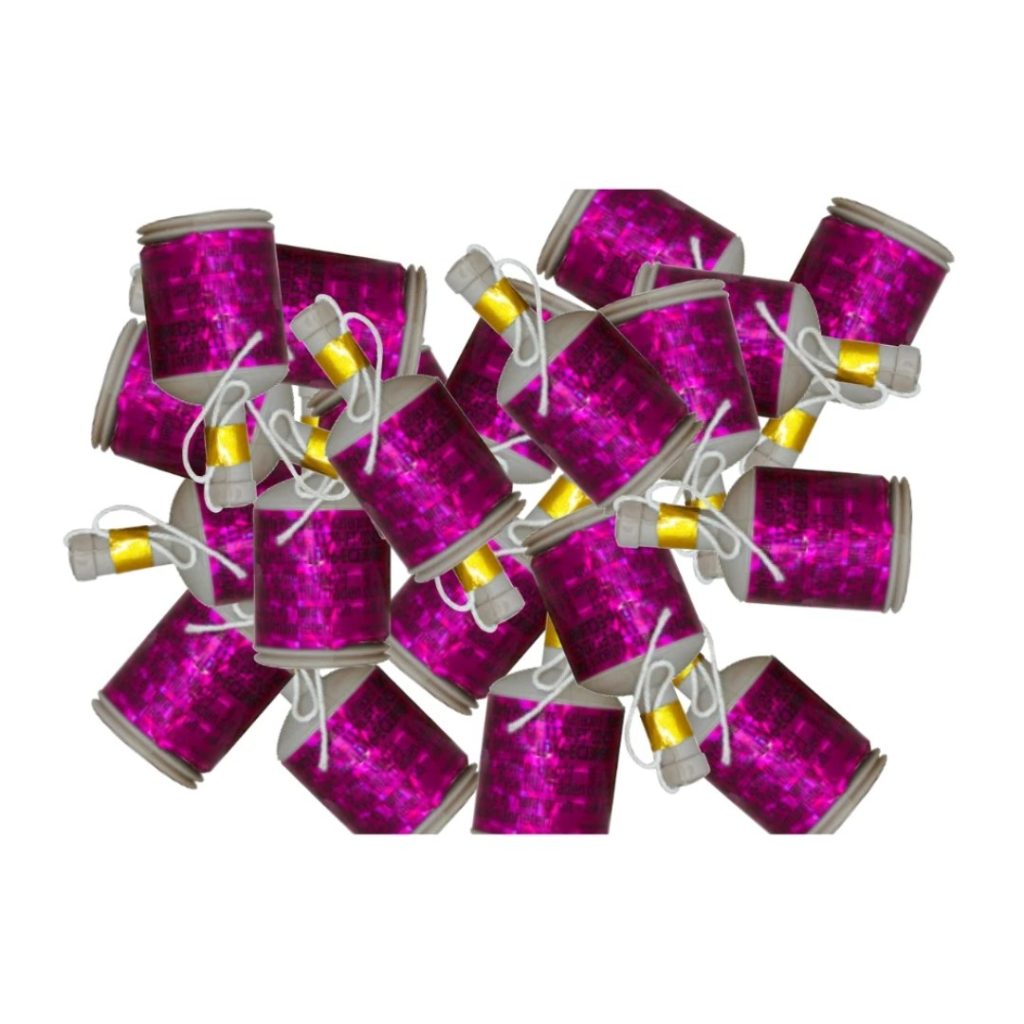 Party poppers pink 20-p