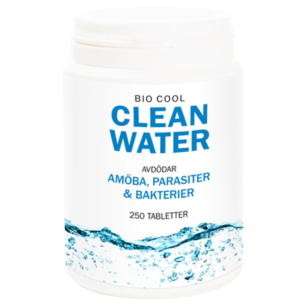 Desinfeksjon biocool clean water tablett