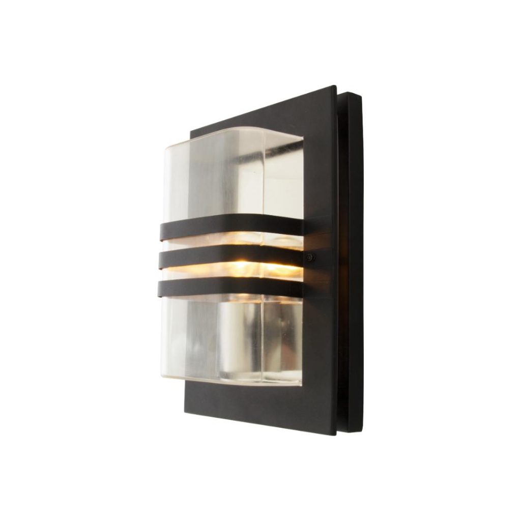 Capo vegglampe ute svart ip44 e27